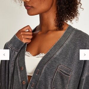 Free People Don’t Wait Up Onesie NWT